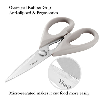 Yimikia 2-Pack Heavy Duty Kitchen Scissors（HCG-20056）
