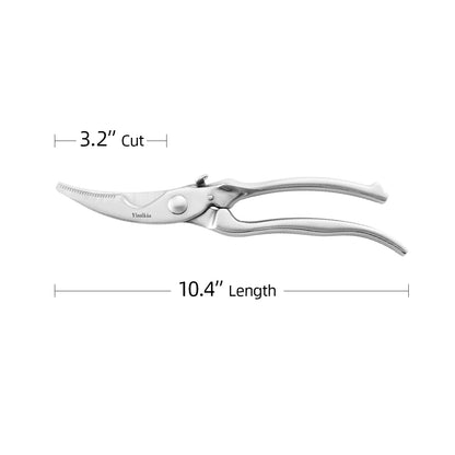Yimikia Heavy Duty Stainless Steel All Purpose Kitchen Scissors（HCG2101）