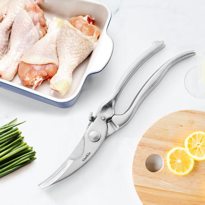 Yimikia Heavy Duty Stainless Steel All Purpose Kitchen Scissors（HCG2101）