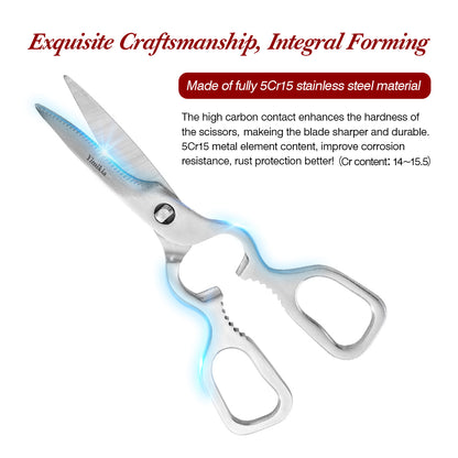 Yimikia Heavy Duty Multi-Purpose Scissors for Kitchen（HCG2106）