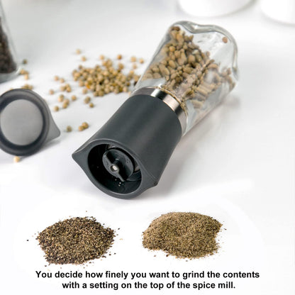 Yimikia Premium Salt and Pepper Grinder Set Of 2（ASZ-01）