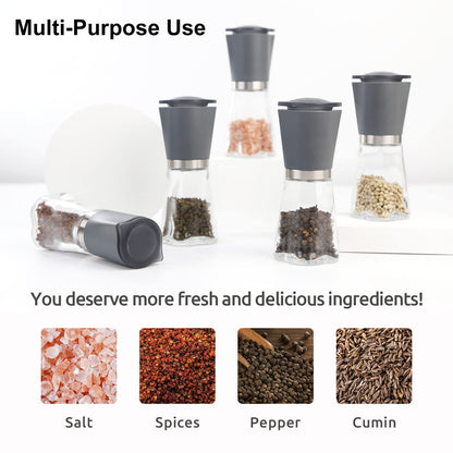 Yimikia Premium Salt and Pepper Grinder Set Of 2（ASZ-01）